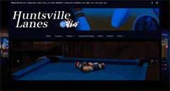 Desktop Screenshot of huntsvillelanes.com